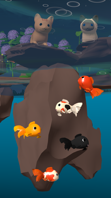 Kawaii Goldfish Simulator 3D screenshot 2