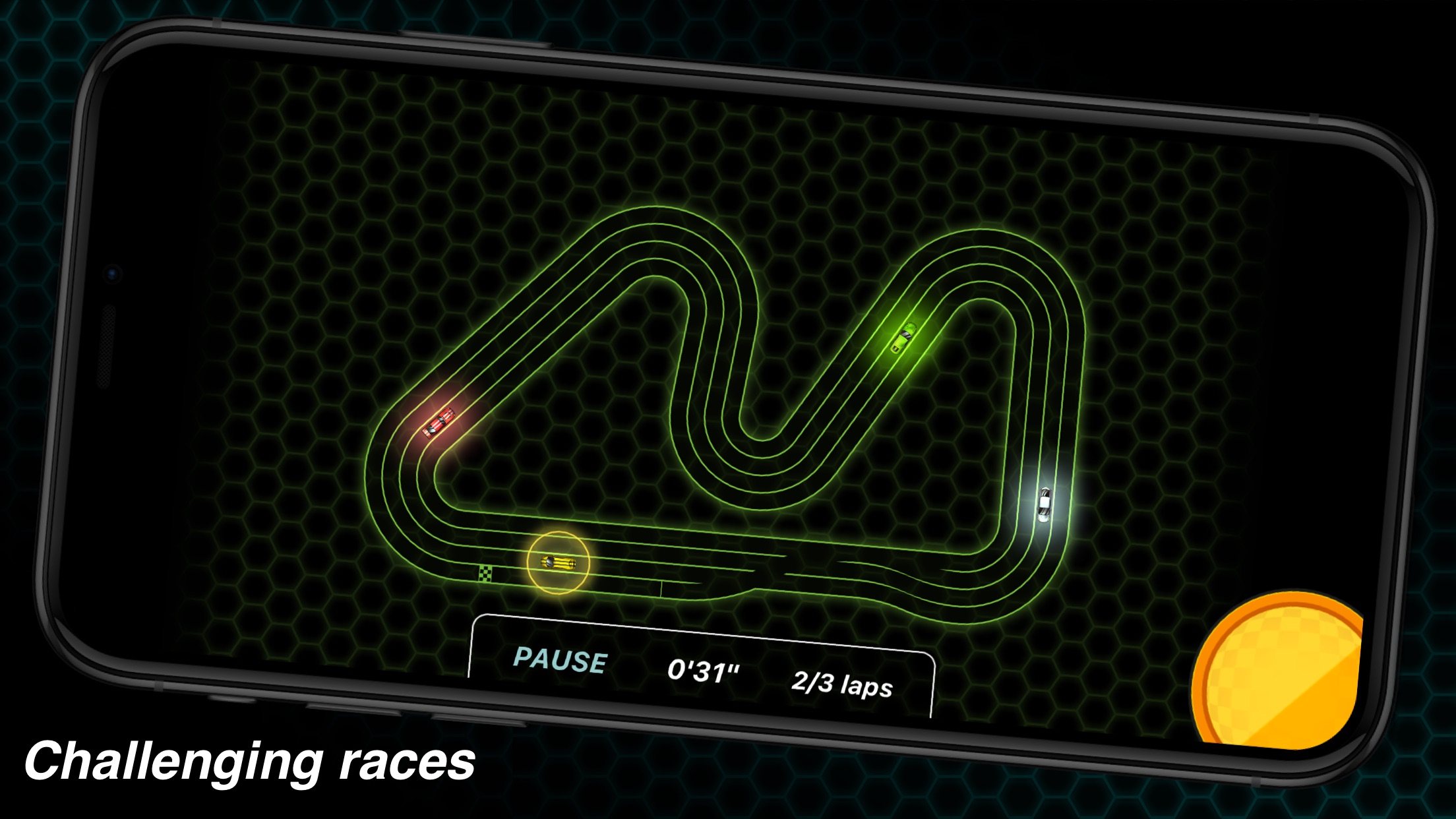 Screenshot do app Vector Race