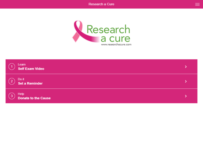 Breast Aware - Research a Cure