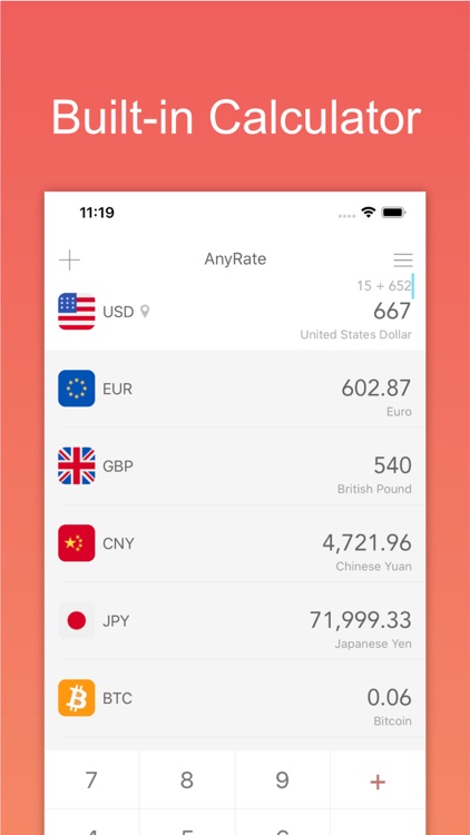 AnyRate - Currency Converter