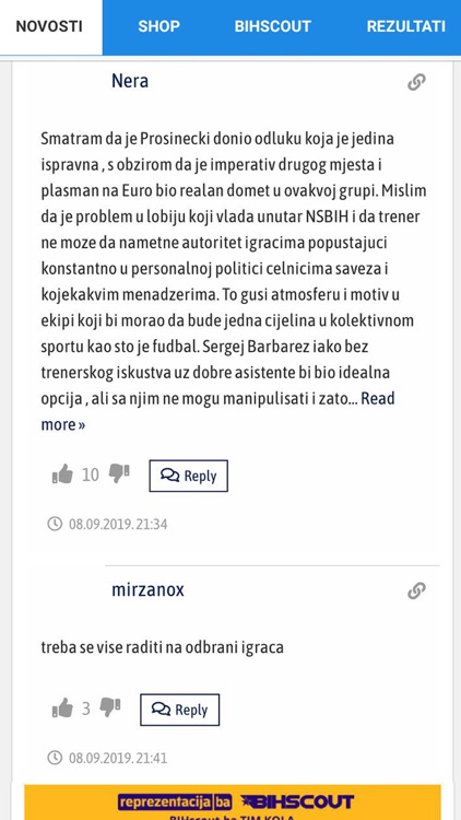 Reprezentacija.ba screenshot-8