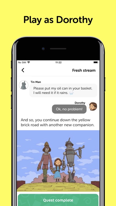 Wizard Of Oz - Chat Adventure screenshot 3