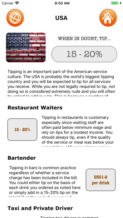 Worldwide Tipping Guide