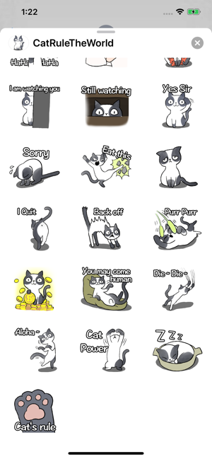 Cat Rule The World Stickers(圖4)-速報App