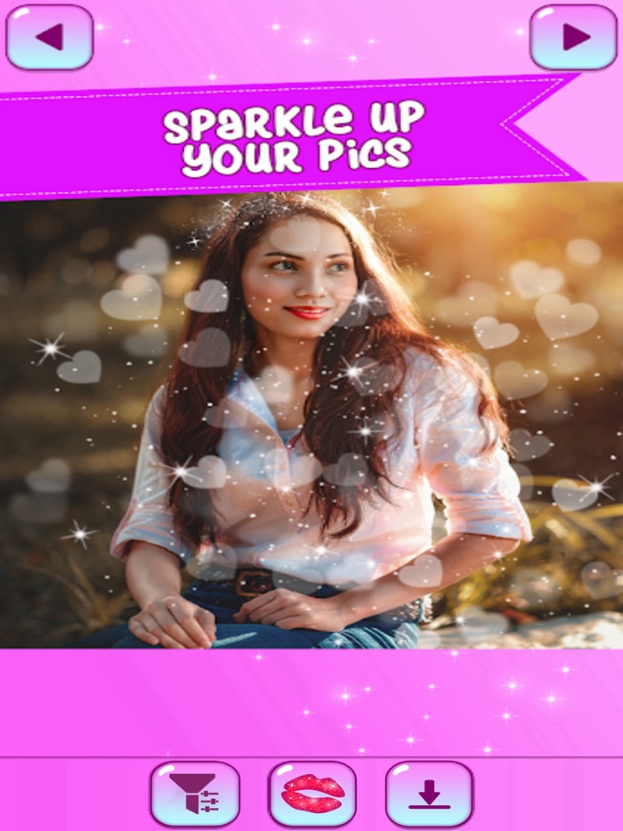 Sparkle Light Glitter Editor