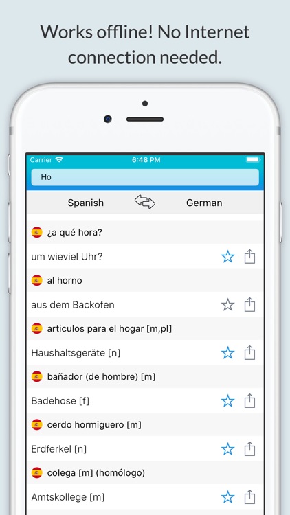 Spanish-German Dictionary +