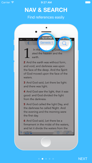 Holy Bible King James... screenshot1