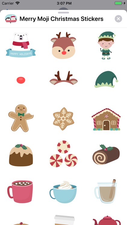 Merry Moji Christmas Stickers screenshot-3