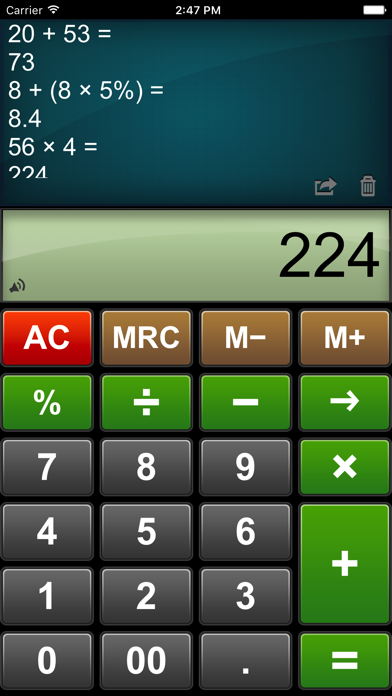 Calculator Easy HD Screenshot 1