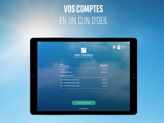 Mes Comptes BNP Paribas Mes Comptes BNP Paribas