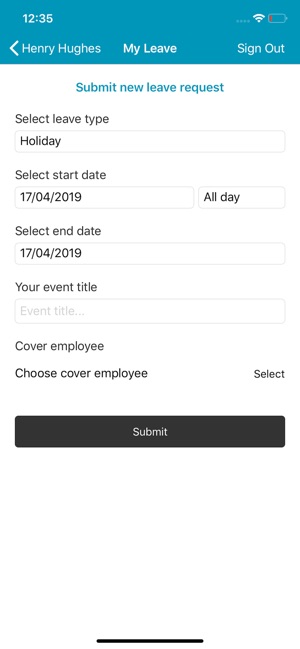 LW Employee Holiday Planner(圖3)-速報App