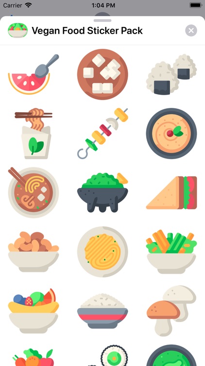 Vegan Food Sticker Pack