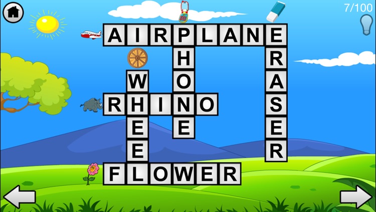 Crossword Puzzle Game For Kids