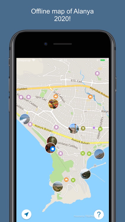 Alanya 2020 — offline map