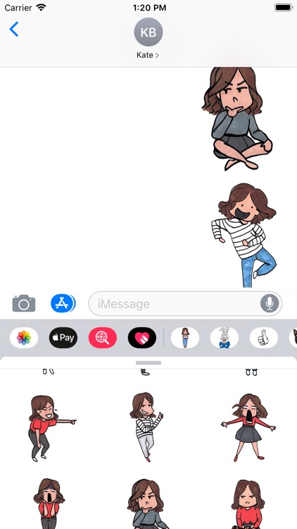 Just a Girl Sticker Pack