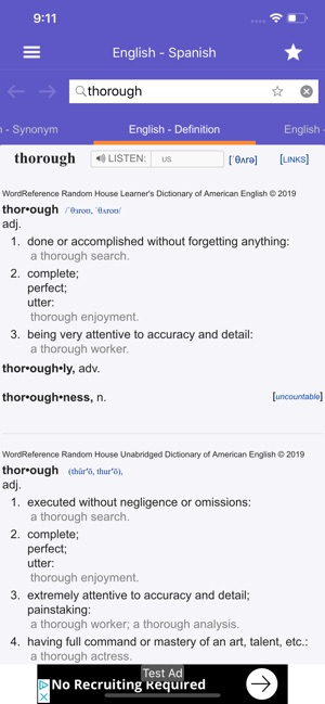 WordReference Dictionary(圖5)-速報App