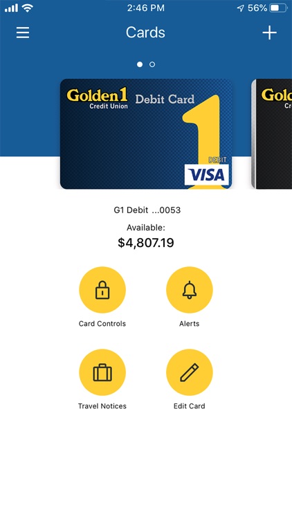 Golden 1 Card Controls screenshot-7