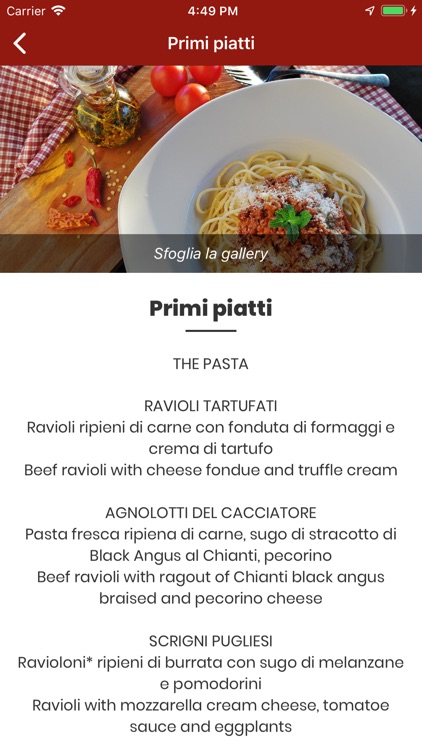 L' Immagine Bistrot screenshot-3