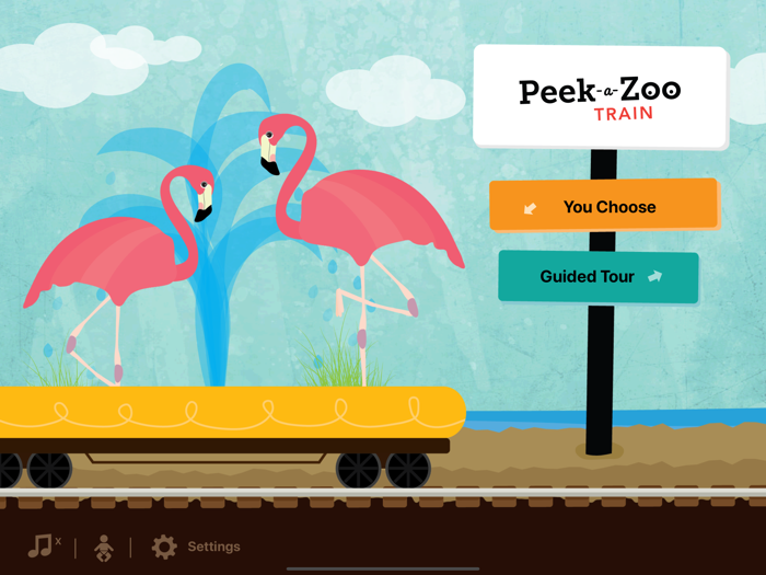 Peek-a-Zoo Train