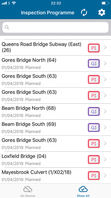 How to cancel & delete BridgeStation Inspections from iphone & ipad 2