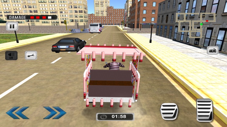 Drive Rickshaw On City Roads screenshot-3