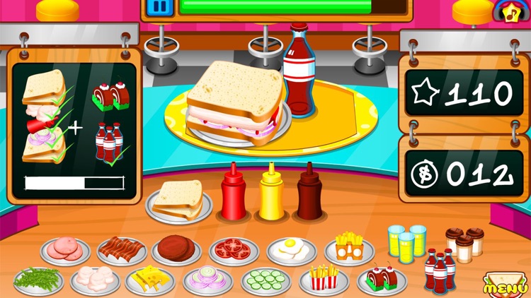 Sandwiches maker restaurant