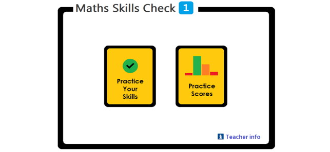 PAM Maths Skills Check 1