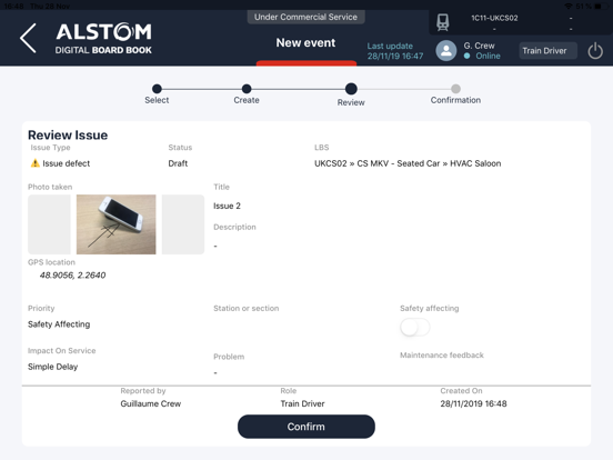 Alstom DBB screenshot 4