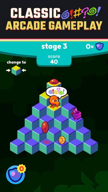 Q*bert screenshot-0