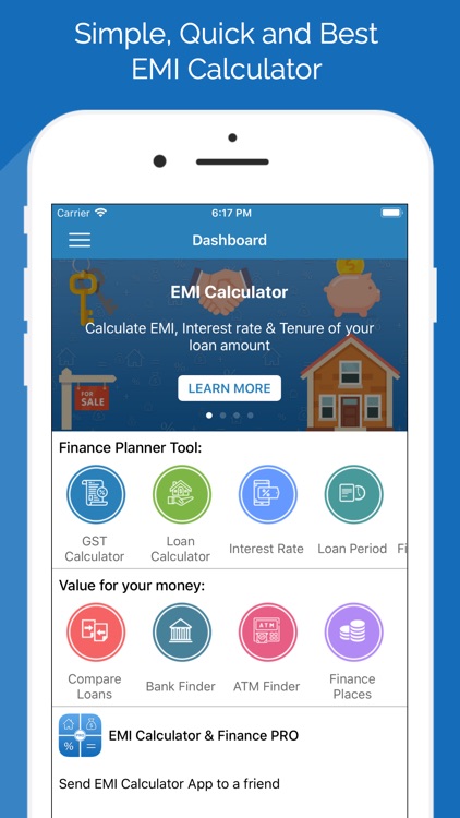 EMI Calculator & Loan Planner screenshot-0