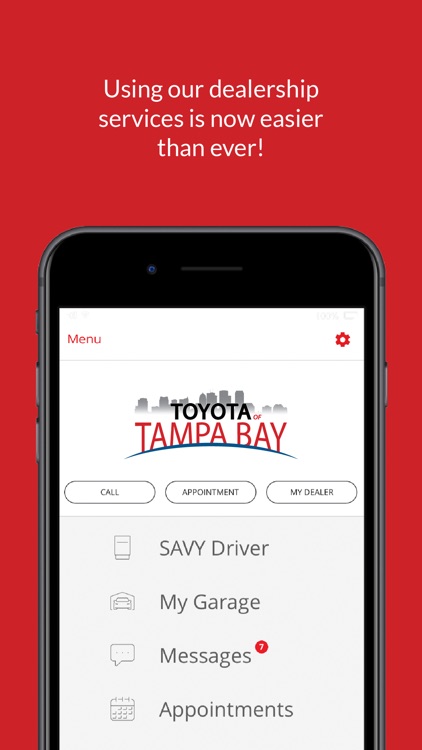 Toyota of Tampa Bay App