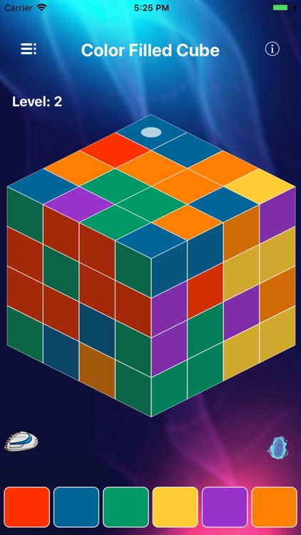 Color Filled Cube screenshot-4