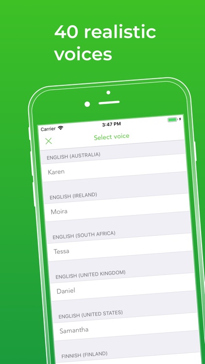 Voice Aloud Reader screenshot-3
