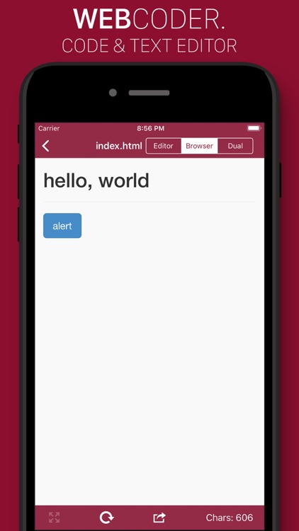 WebCoder - code & text editor screenshot-4