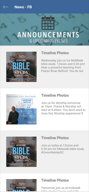 Union Wesley AME Zion Church(圖3)-速報App