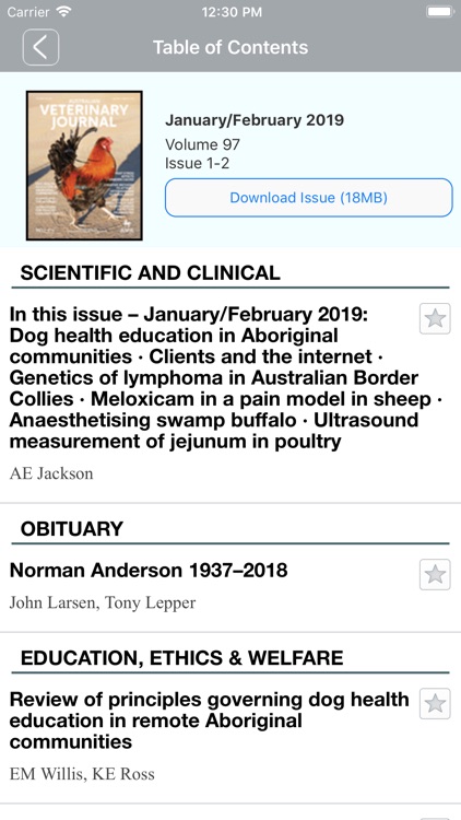 Australian Veterinary Journal screenshot-4