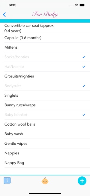 Baby Checklist: Must-Have 2019(圖2)-速報App