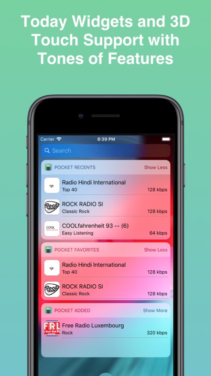Pocket Radio - Live Streaming screenshot-8