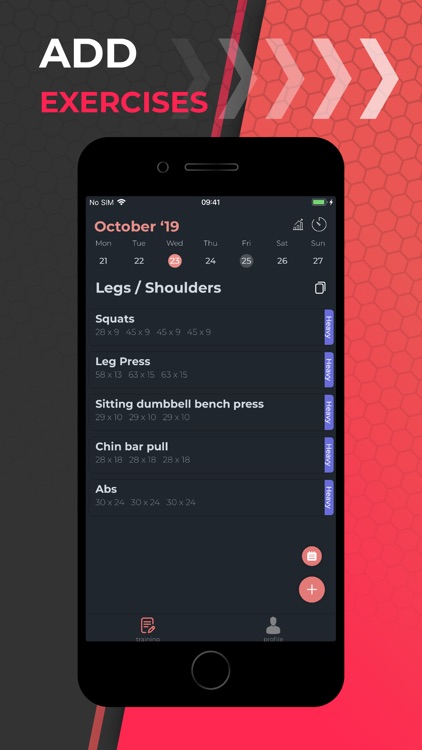 Fitum - gym tracker calendar screenshot-3