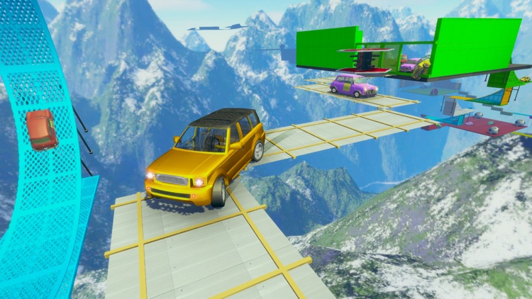 Impossible Ramp Driving Stunts screenshot-5