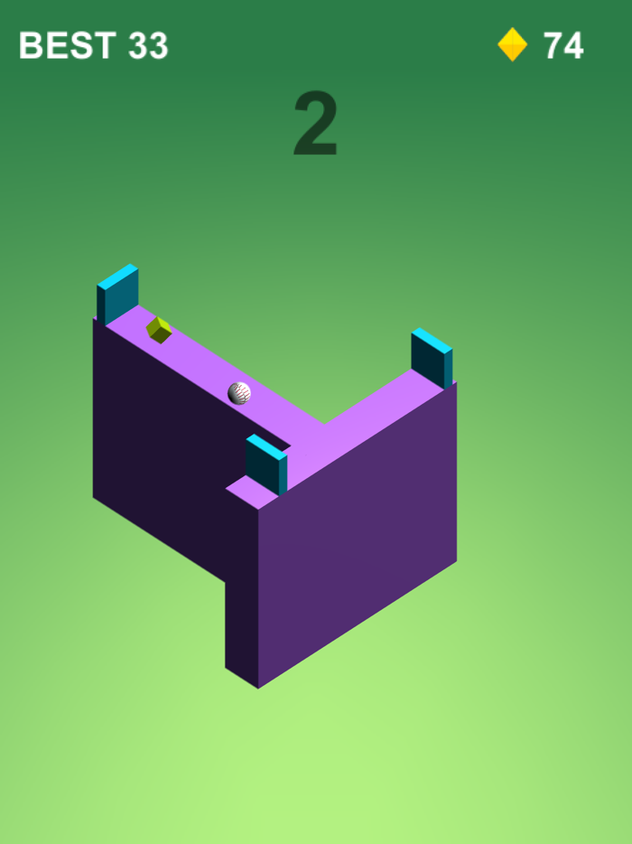 Wrong turn  The rolling ball