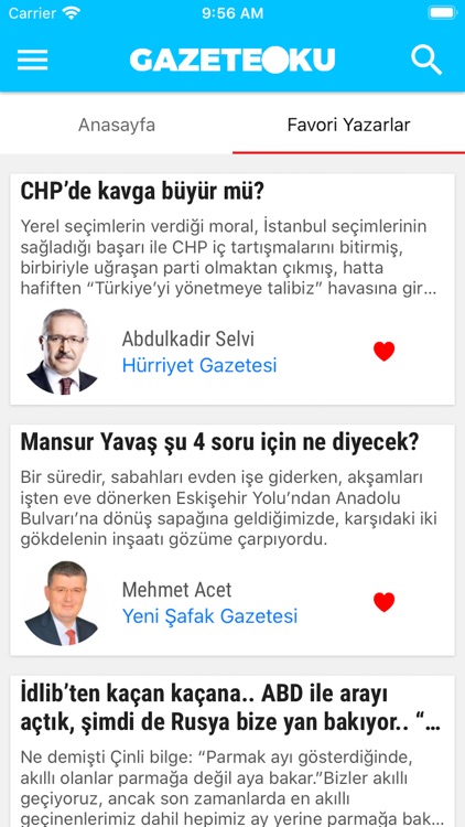 Gazete Oku - İnternet Haber