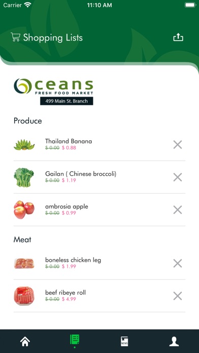 Oceans & Nations Fresh Foods screenshot 3