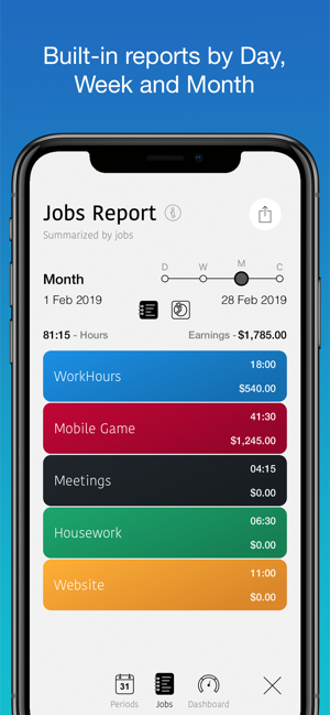 WorkHours: Time Tracker(圖8)-速報App