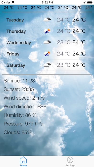 City Weather Forecasts screenshot 2