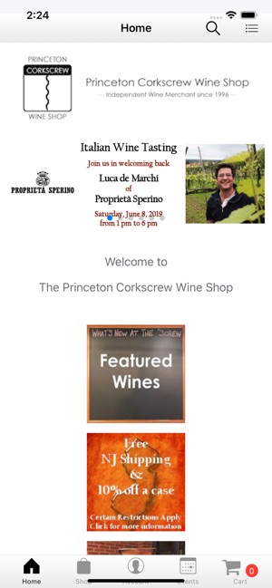 Princeton Corkscrew Wine Shop(圖1)-速報App