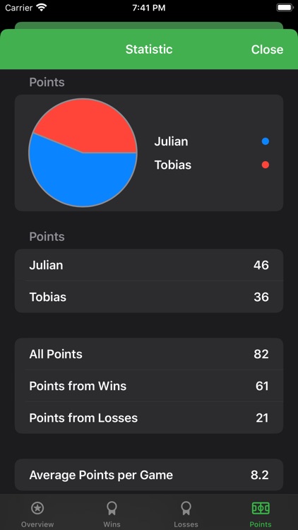 Score Tracking and Statistics screenshot-3
