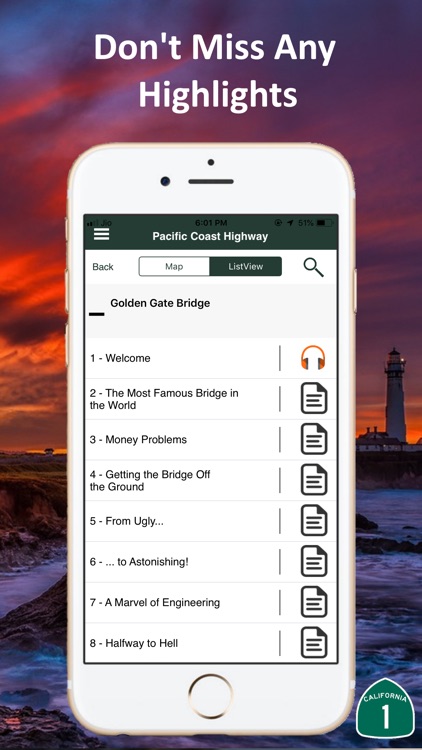 Pacific Coast Highway Route 1 screenshot-3