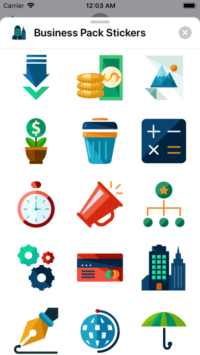 Business Pack Stickers Screenshot 1