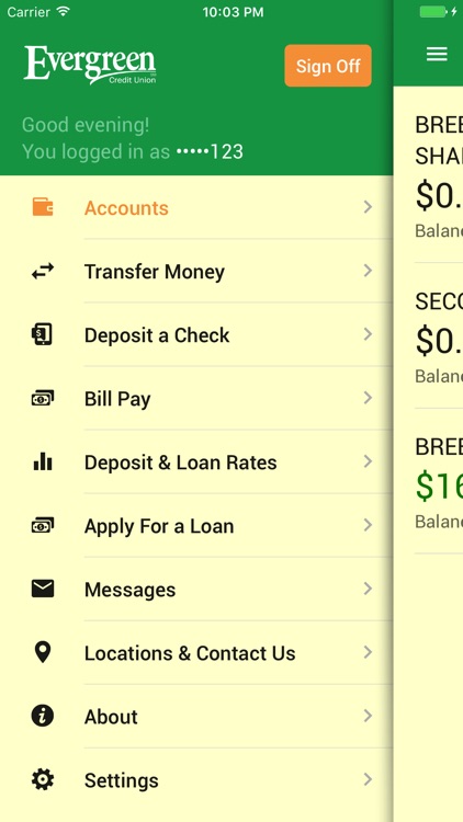 Evergreen Mobile Banking